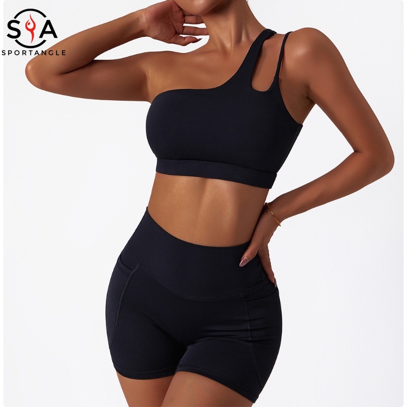 Áo Ngực Thể Thao Dây Chéo Lưng Thời Trang Dành Cho Nữ