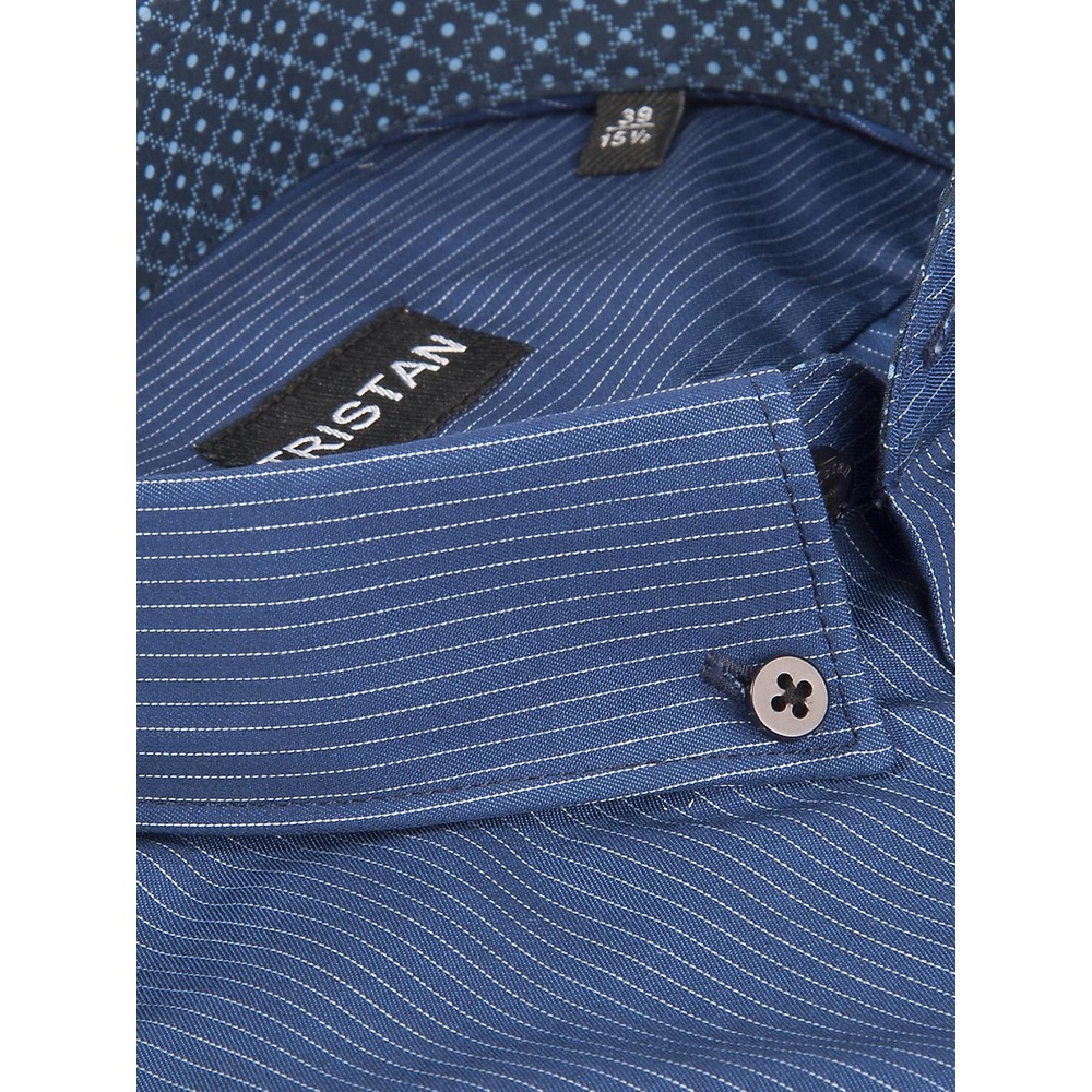Áo sơ mi kẻ sọc nam TUTO5 Menswear dài tay công sở Slim fit Stripe Button Down Shirt chống nhăn trẻ trung TRISTAN446