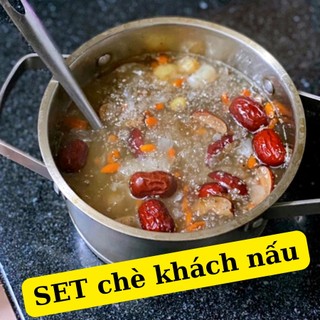  SET Chè Dưỡng Nhan 550g Nấu 20 Chén 10 Vị Thảo Mộc Cung Đình   Nguyên Liệu Nấu Chè Dưỡng Nhan 