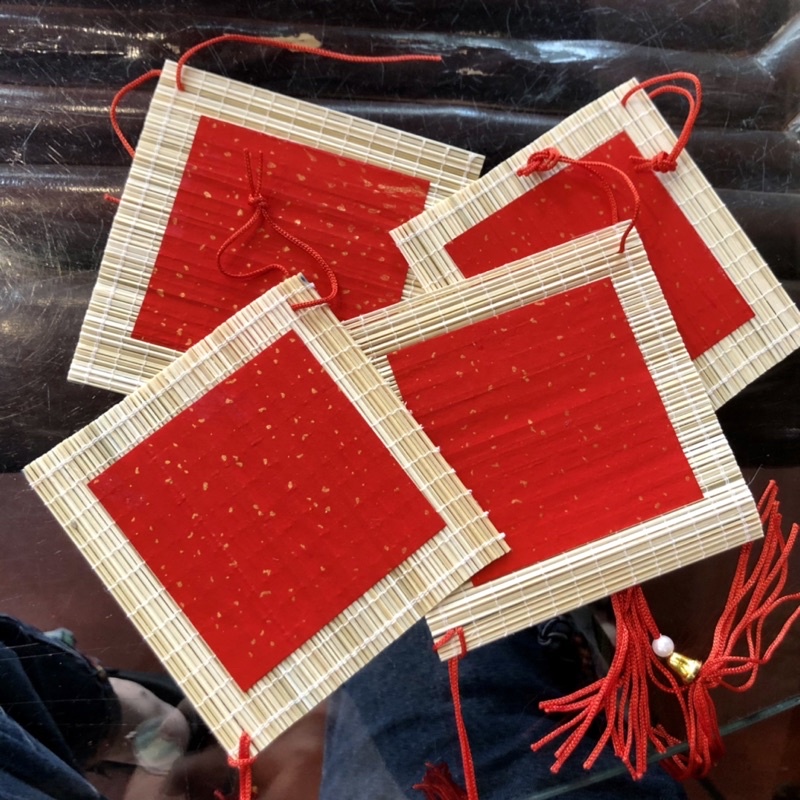 MÀNH VUÔNG TRƠN 10x10cm DÙNG ĐỂ VIẾT THƯ PHÁP TRANG TRÍ