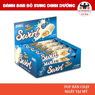 Applied nutrition swirl duo bánh bar bổ sung protein, bữa ăn phụ dinh dưỡng 1 bar lẻ