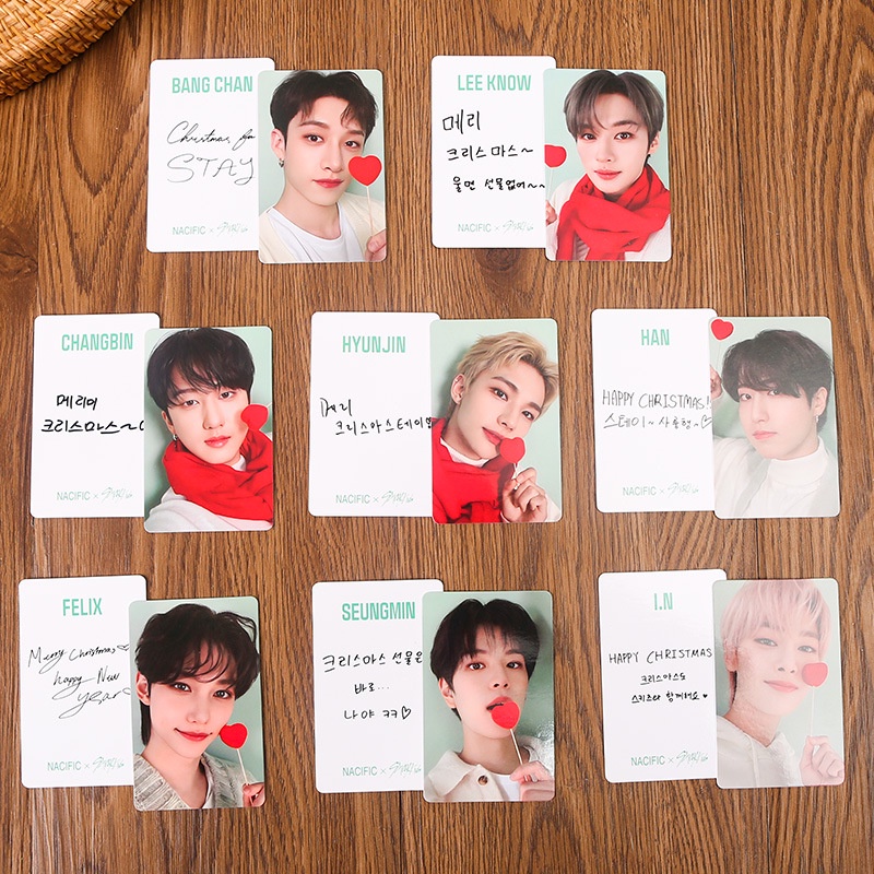 Thẻ Ảnh Xoắn Nhóm Nhạc Kpop Stray Kids