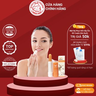 Son dưỡng môi nhau thai cừu rebirth với vitamin e và dầu mơ 3.7g chống khô và nứt nẻ