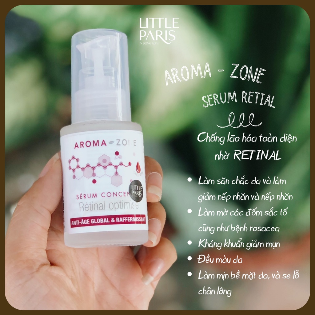 Tinh Chất Aroma Zone Retinal Serum Concentré Chống Lão Hóa Toàn Năng 30ml