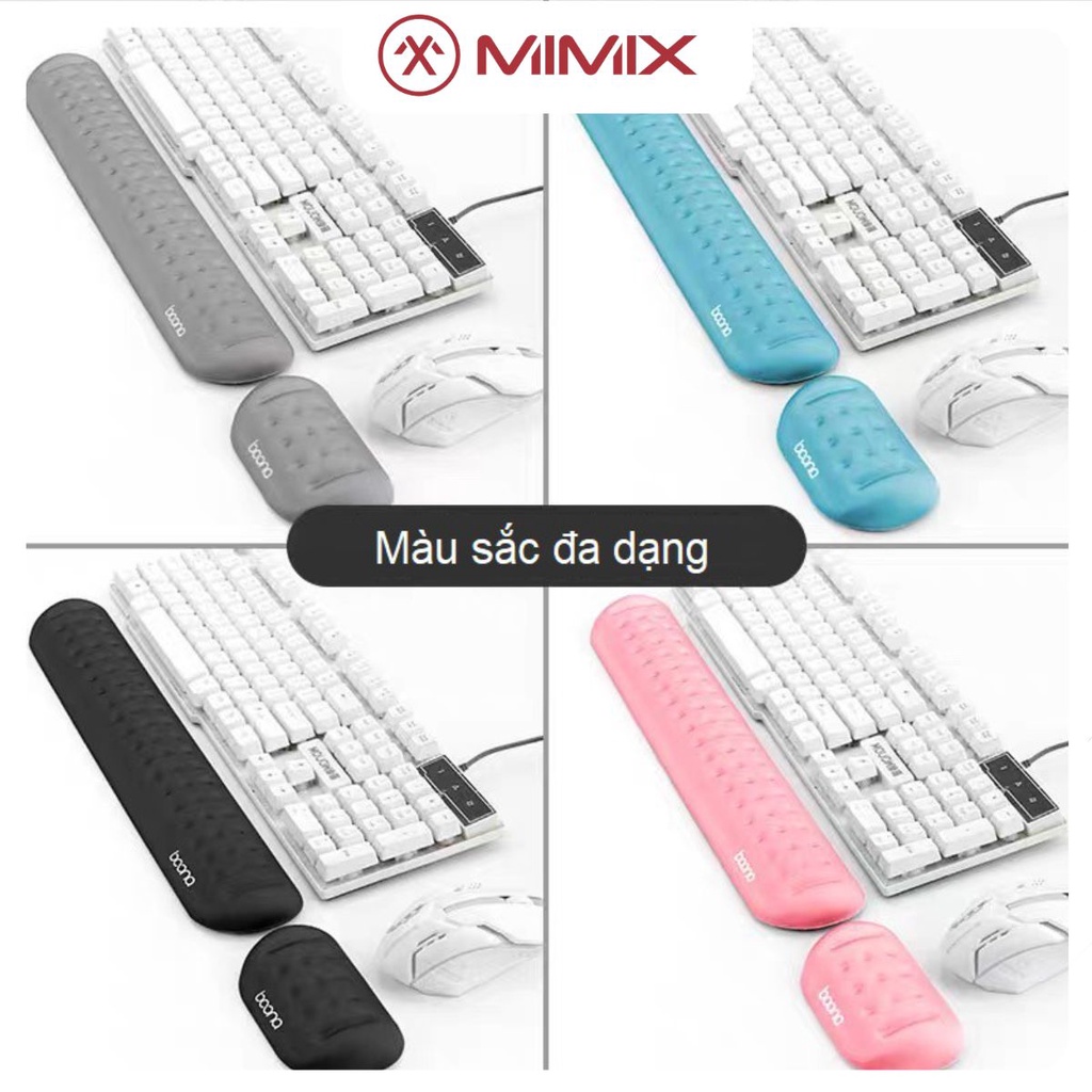 Kê tay bàn phím BAONA cho bàn phím và kê tay di chuột chống đau mỏi cổ tay.
