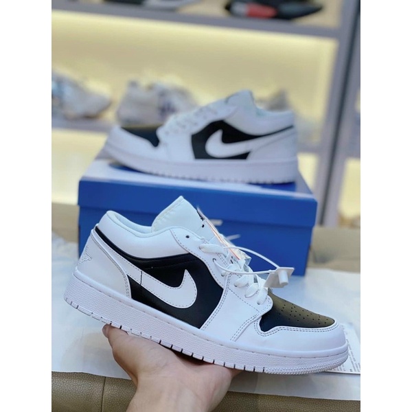 Giày JD1 trắng mũi đen cao cấp