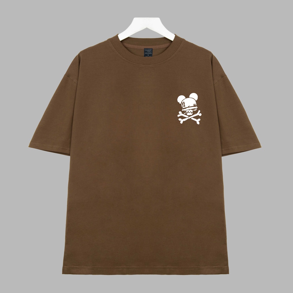 Áo thun BAD ĐẦU LÂU Dogo Store , Áo thun unisex nam nữ form rộng oversize chất liệu 100% Cotton