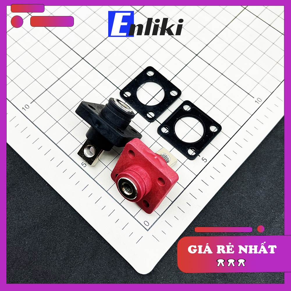 120A M6 Giắc Kết Nối Đầu Ra Chất Lượng Cao (Cặp Đỏ Đen)