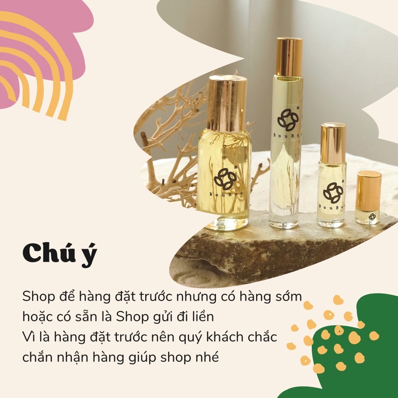 Tinh dầu lăn NỮ 1ml | Nước hoa Bòu