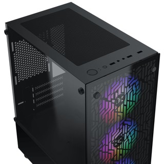 Vỏ Case XIGMATEK NYX 3F BLACK ( KÈM 3 FAN LED )