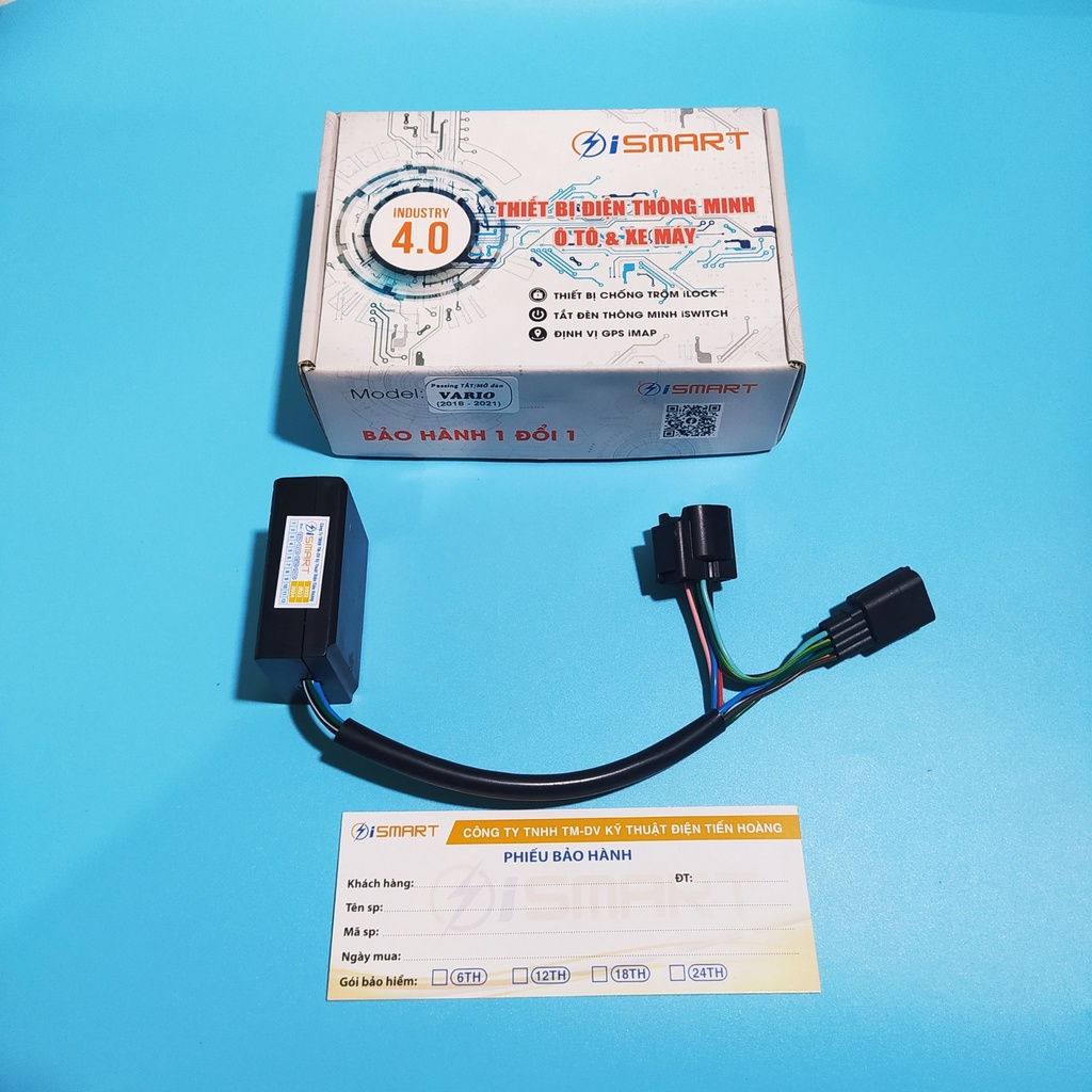 Mạch Passing ISMART 3 chế độ Mạch Tắt Mở đèn xe Honda, Passing tắt đèn xe máy