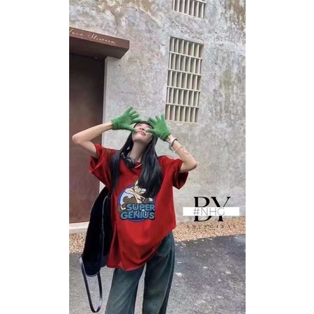 Áo phông sói vòng tròn super TTA876