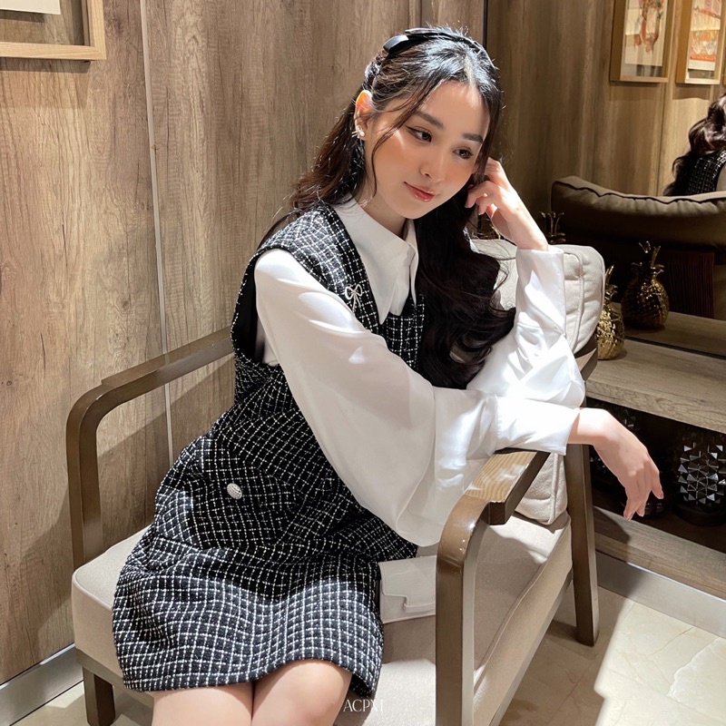 Gabine Shirt / Áo sơ mi tay phồng