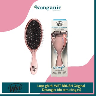 Lược gỡ rối WET BRUSH truyền thống vào nếp nhanh, chải được tóc ướt