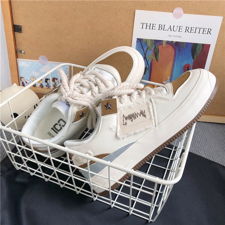 Giày Thể Thao Vải Denim Phong Cách Retro Thời Trang Cho Nữ