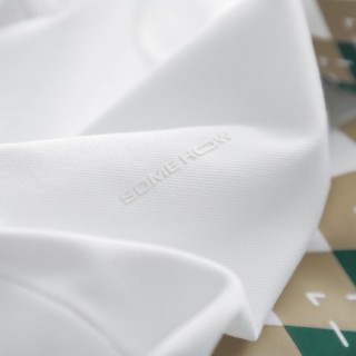 Áo Polo Diamond Pat White 