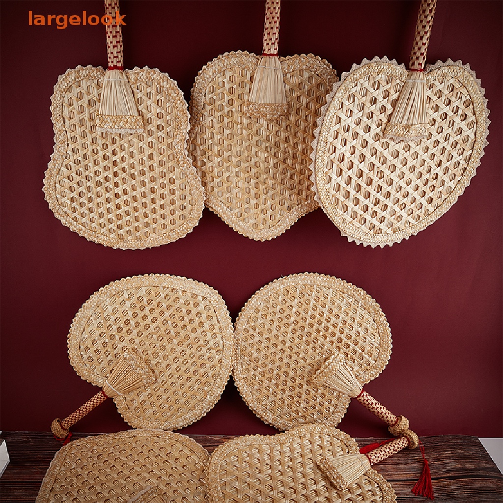 Quạt Đan Rơm Thủ Công Thân Thiện Với Môi Trường Tự Nhiên Mùa Hè [Japaneselook]