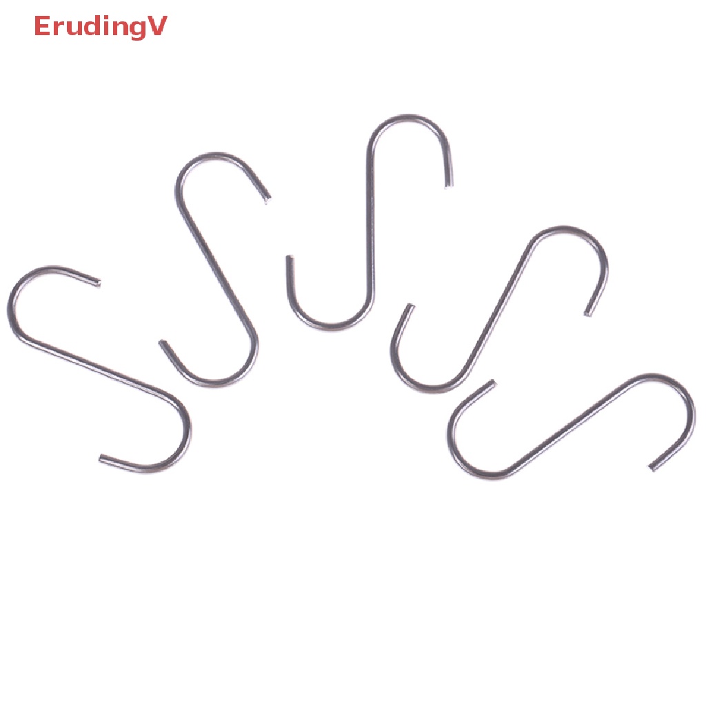 Bộ 5 Móc Treo Đồ Hình Chữ S Bằng Kim Loại Chống Gỉ Tiện Dụng
