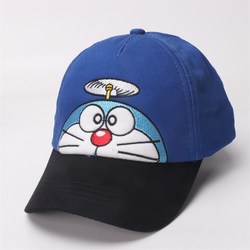 Mũ Lưỡi Trai Ba Chiều Chống Nắng Chống Gió Họa Tiết Hoạt Hình Người Nhện Doraemon Thời Trang Xuân Thu Cho Bé