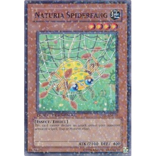 Thẻ bài Yugioh - TCG - Naturia Spiderfang / DT02-EN070