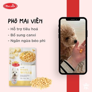 Phô mai viên 100g dành cho chó (phô mai siêu mềm)