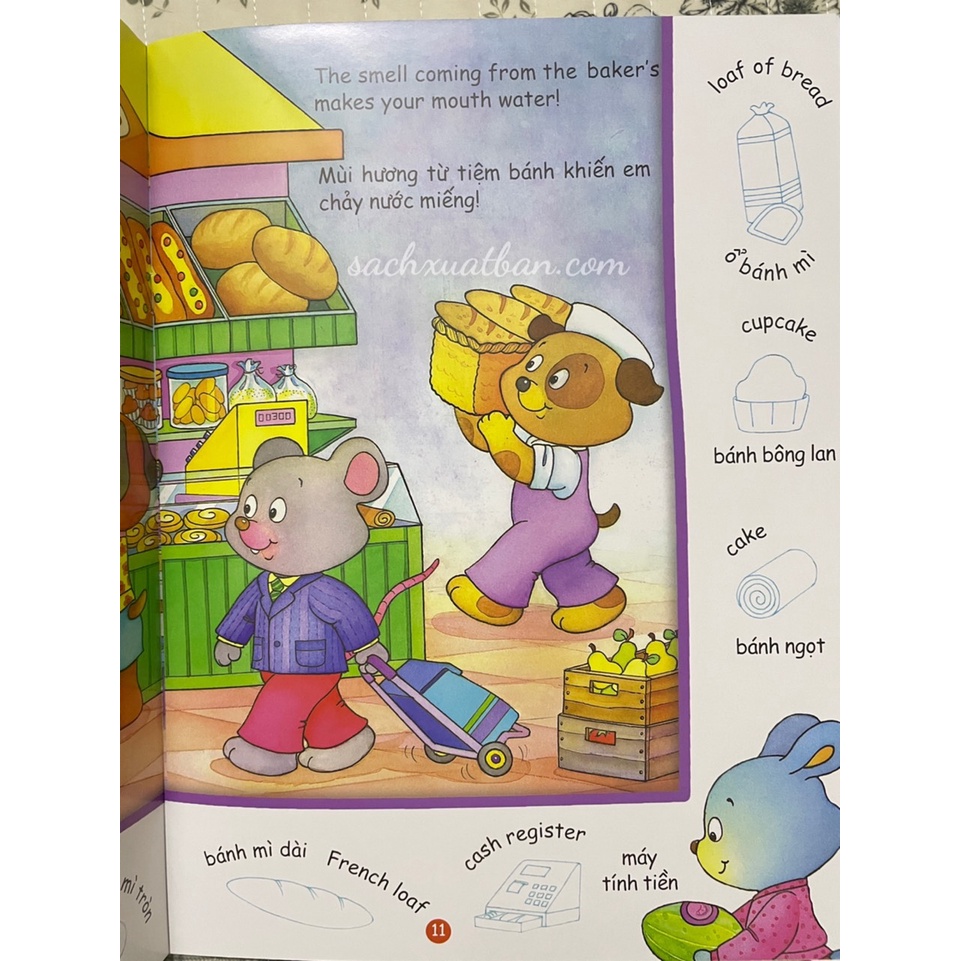 Sách My First 100 Words (Hơn 120 Stickers) - Bộ 2 cuốn