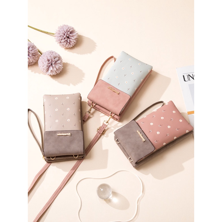 Túi Da PU Đeo Vai Đựng Điện Thoại Thời Trang