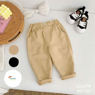 Thanh lý siêu rẻ, Quần kaki cho bé trai Bernie, quân dài be trai, quần kaki bé trai Monkids