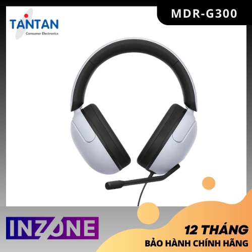 Tai nghe chơi game có dây Sony INZONE H3-Tần số âm trầm mạnh mẽ -Micro boom- Hỗ trợ âm thanh không gian 360