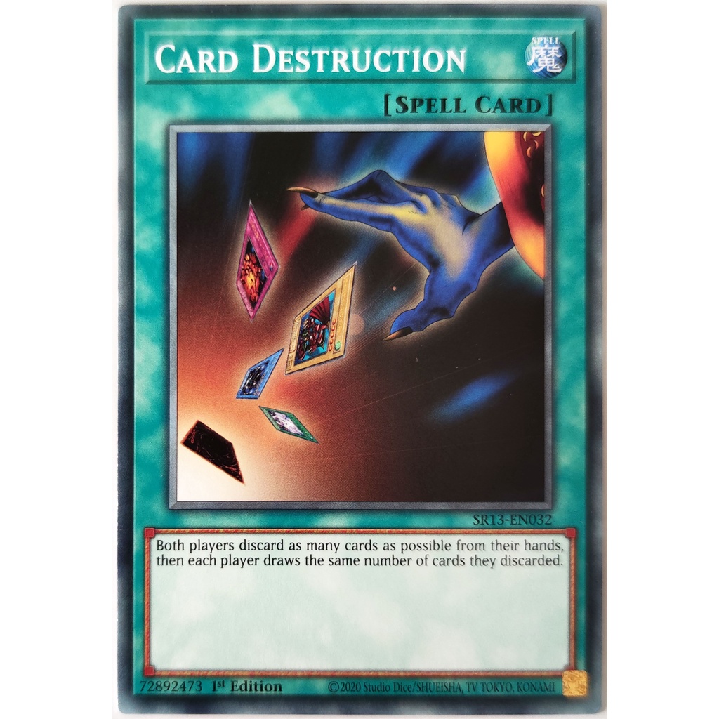 [Thẻ Yugioh] Card Destruction |EN| Common