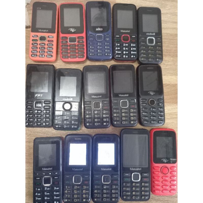 Điện thoại cũ nokia 105, itel, mastel 1 sim, 2 sim giá rẻ dùng làm máy phụ
