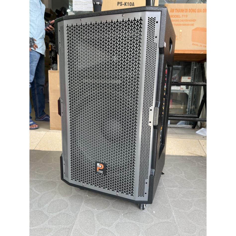 Loa kéo di động 4 tấc ProSing W15 Super công suất lớn 8000w karaoke tặng kèm 2 micro không dây UHF sang trọng đẳng cấp