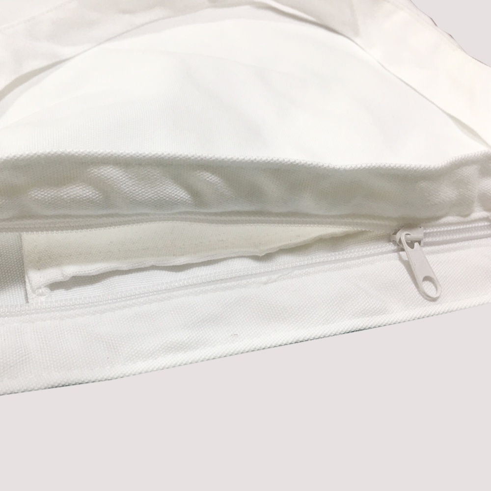 Túi tote vải Canvas 1991Shop có dây kéo khóa( có túi con bên trong) in hình Love Lazy Day đựng vừa laptop 14” G179 #5