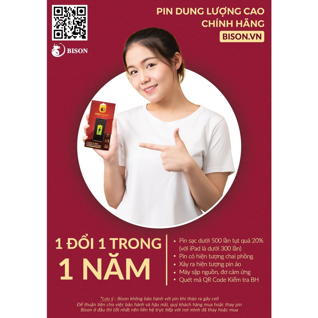 (Hà Nội) Voucher dịch vụ thay pin tại cửa hàng, khách đặt kèm khi mua pin.