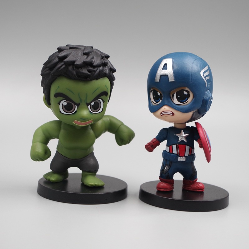 Lẻ 6 mô hình nhân vật Avenger Marvel - Biệt đội siêu anh hùng size 7.5~9cm - Mẫu 8