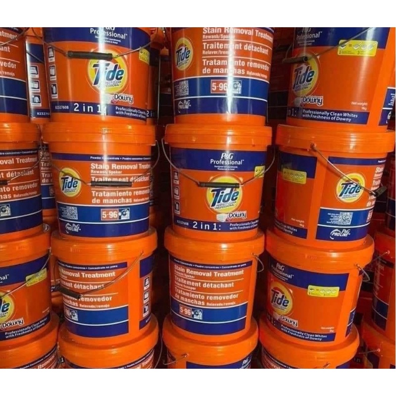 Bột giặt Tide xô 9kg (hương Downy)