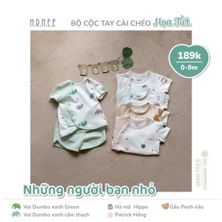 Hrnee - bộ cộc cúc giữa cài chéo