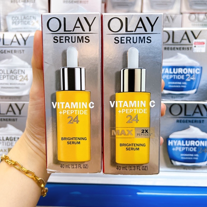 SERUM DƯỠNG TRẺ HÓA DA OLAY VITAMIN C + PEPTIDE 24 BRIGHTENING 40ML