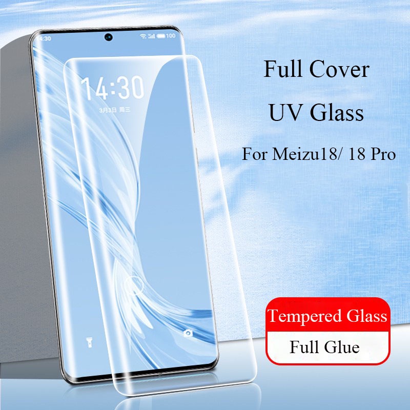 Kính Cường Lực Cong 3D Trong Suốt Siêu Mỏng Bảo Vệ Màn Hình MEIZU 18 Pro MEIZU 18 MEIZU 18