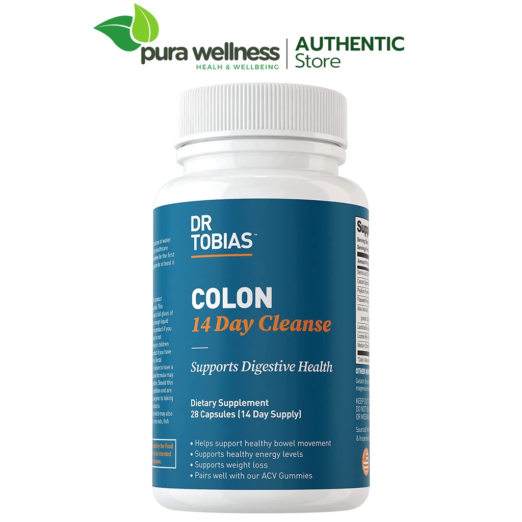 Viên Dr. Tobias Colon 14 Day Cleanse thải độc đường ruột 28 viên