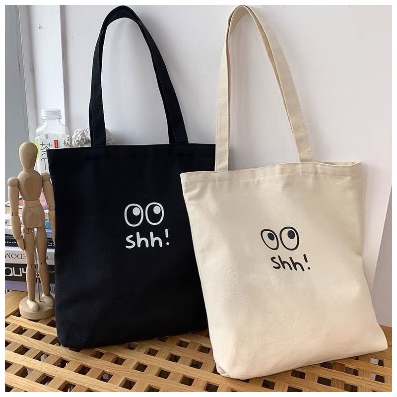 Túi Xách canvas Đeo Vai Phong Cách Mới Cho Nữ Sinh