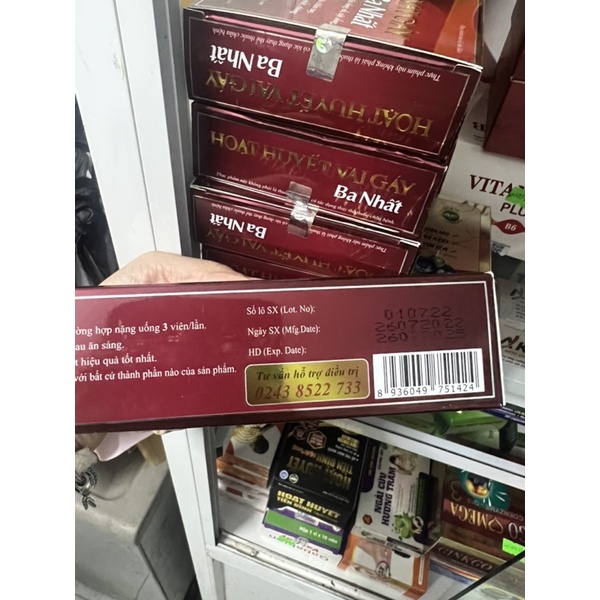 Viên uống hoạt huyết vai gáy ba nhất