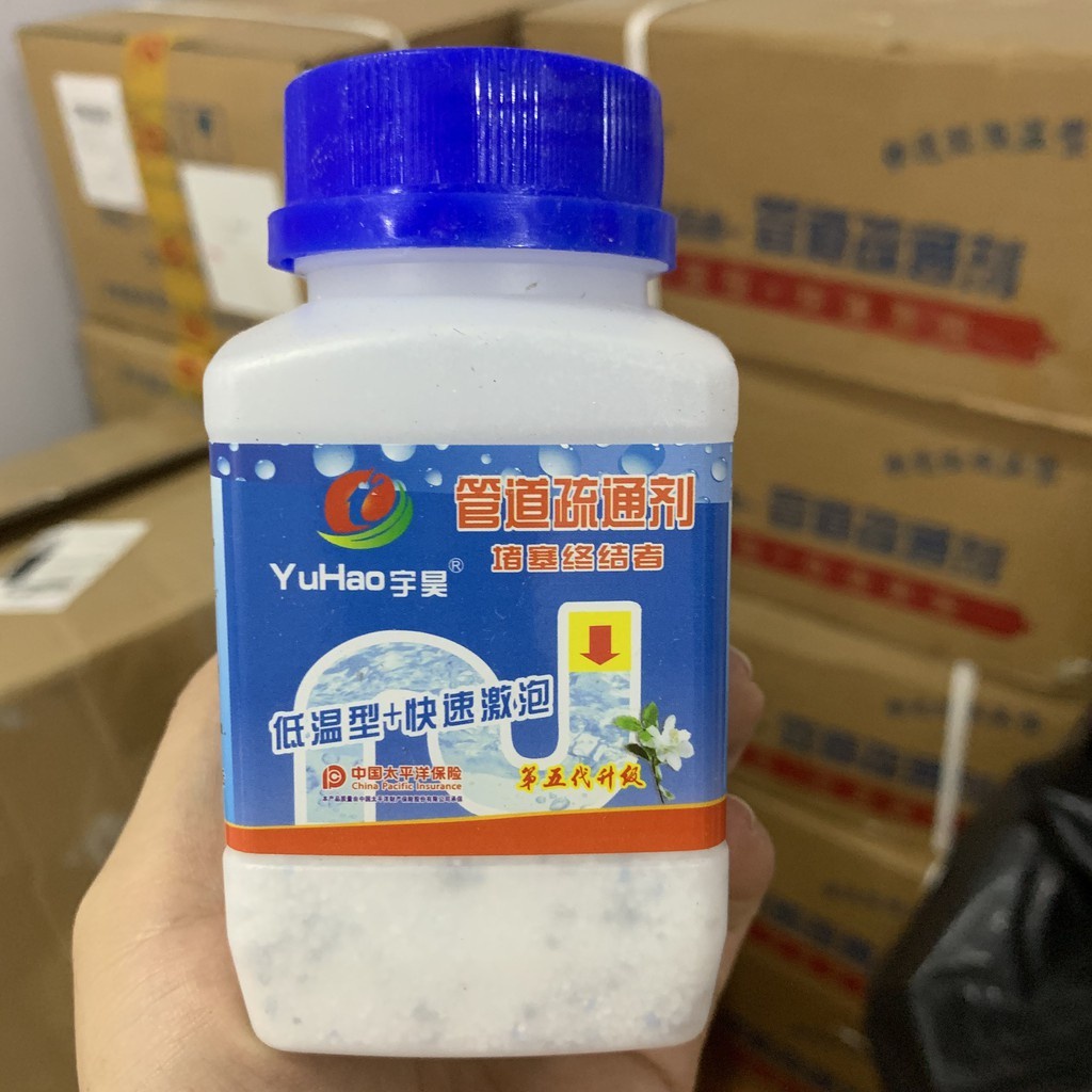 Bột Thông Cống YUHAO Cực Mạnh⚡️ FREESHIP 👍 Thông Bồn Cầu, Lavabo, Bồn Rửa Bát , Thông Tắc Bồn Cầu NAVI