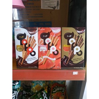 Bánh que giòn Toppo Lotte hộp 40g