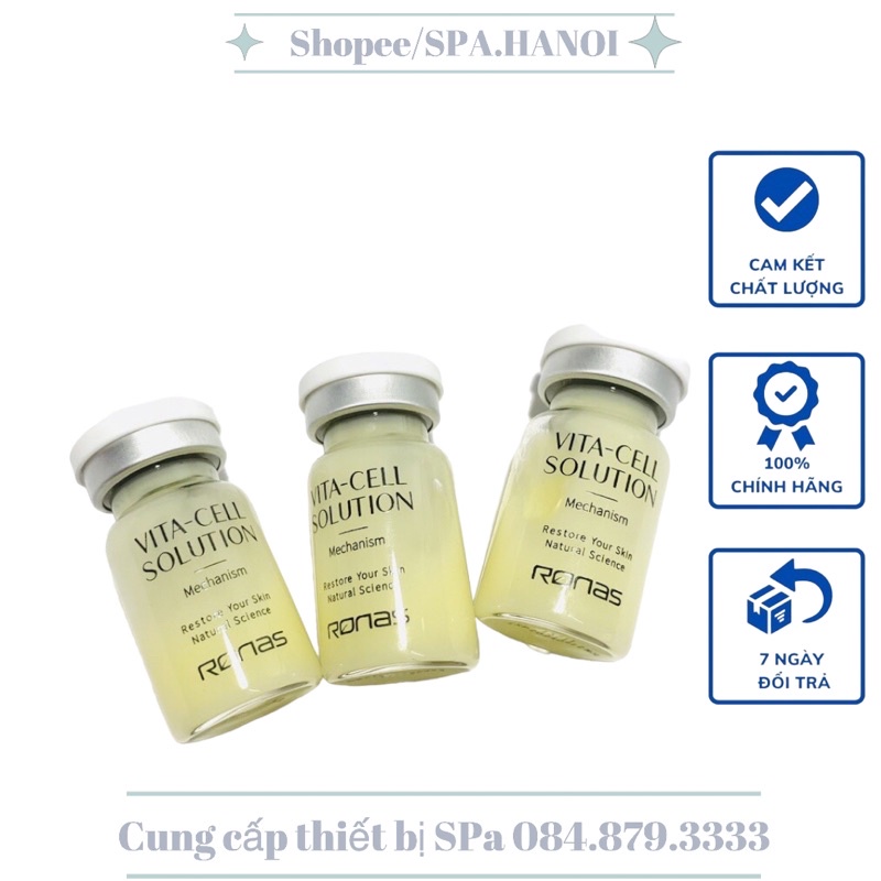 LẺ 1 lọ TẾ BÀO GỐC RONAS VITAMIN C STEM VITACELL SOLUTION CHÍNH HÃNG KOREA