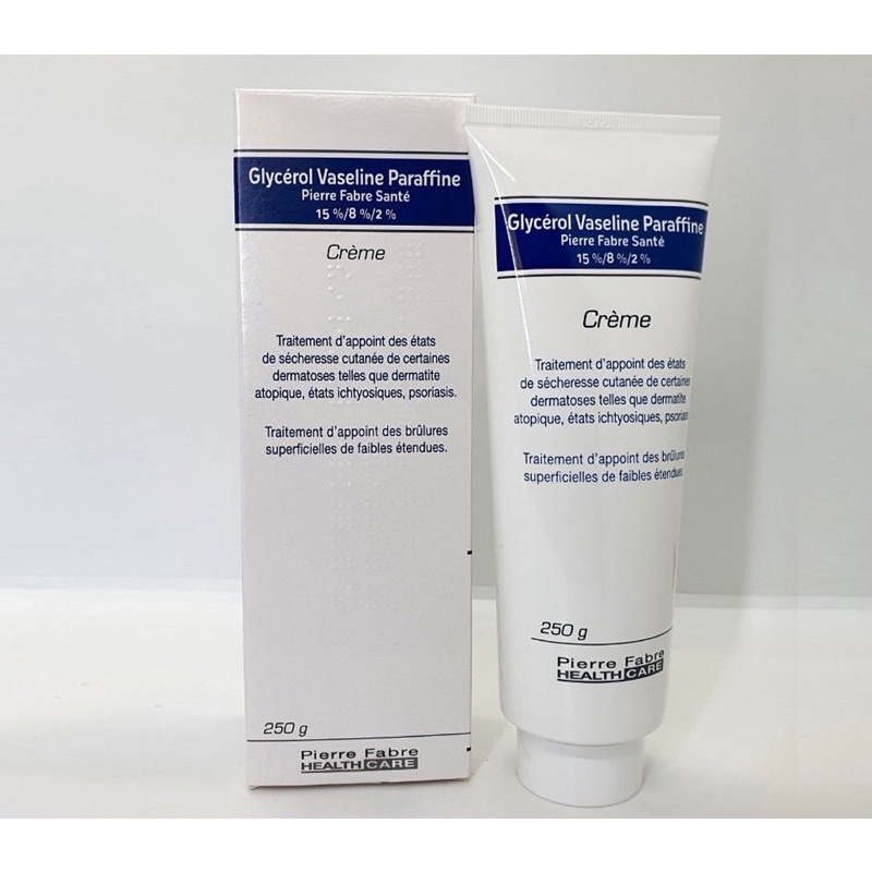 KEM HĂM, GIẢM NẺ, CHÀM, RÔM SẢY, DỊ ỨNG DA GLYCEROL BIOGARAN CREAM 250G C 11822