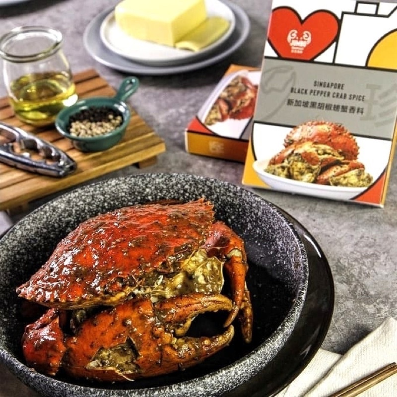 Gói gia vị Cua Sốt nhà hàng Jumbo Seafood Singapore