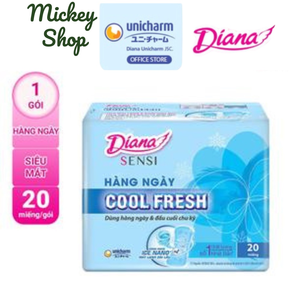 Băng Vệ Sinh Diana Hàng Ngày Cool Fresh