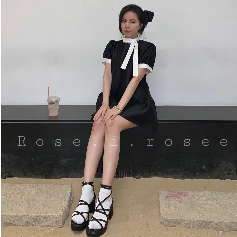 Nona Dress mẫu đầm nơ đơn giản dễ phối đồ