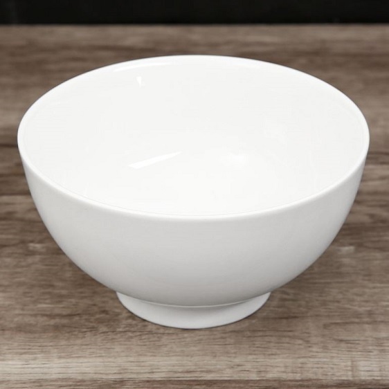 tô sứ trắng Minh Long 23cm - tô sứ trắng minh long